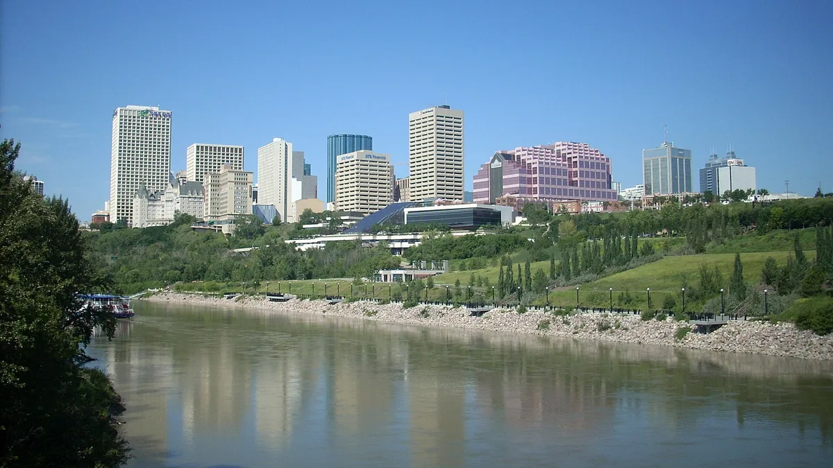 North Saskatchewan River Valley Parks System in Canada