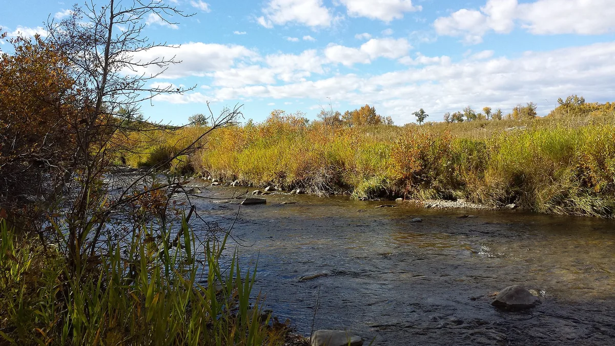 Fish Creek Provincial Park in Canada