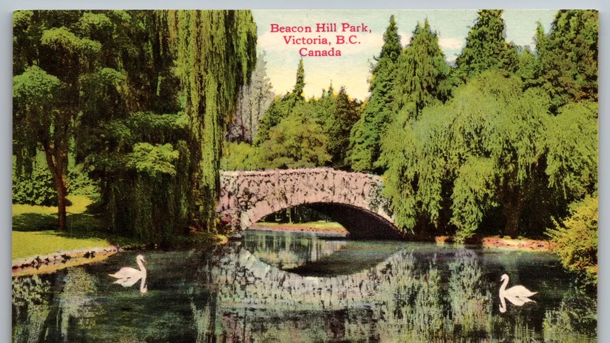 Beacon Hill Park in Canada