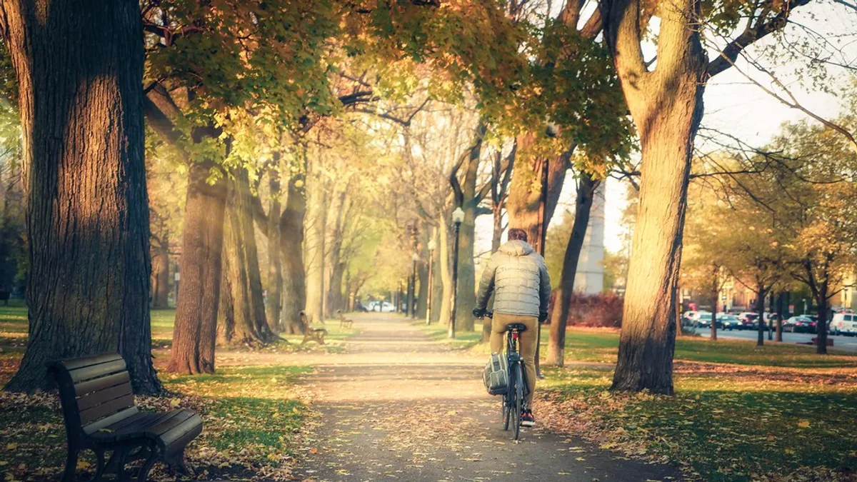 Lafontaine Park in Canada