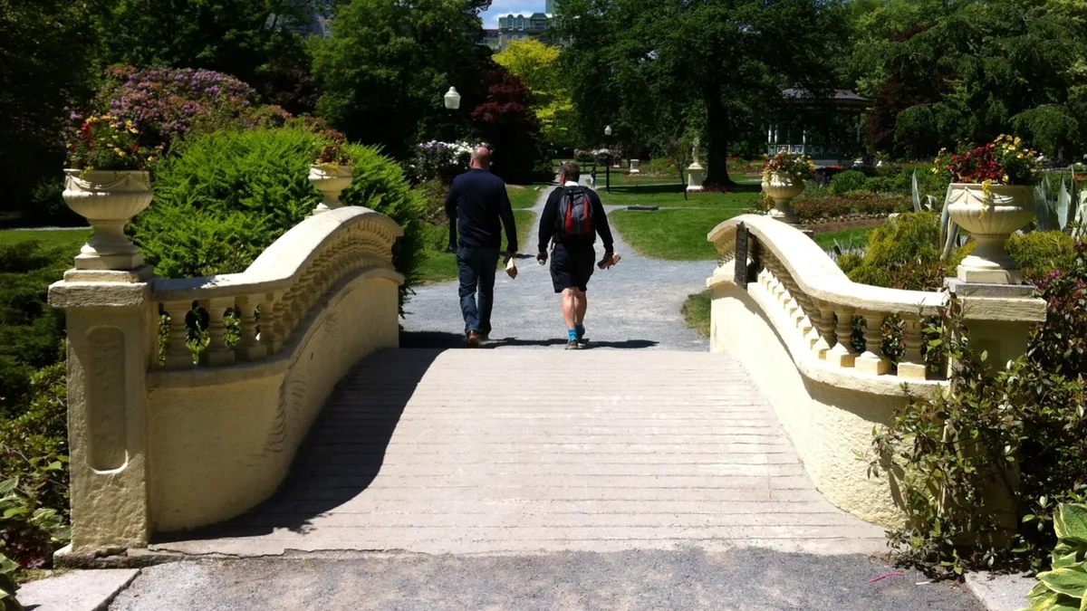 Halifax Public Gardens in Canada