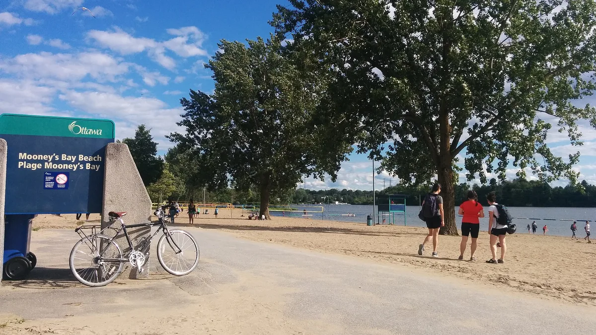 Mooney's Bay Park in Canada