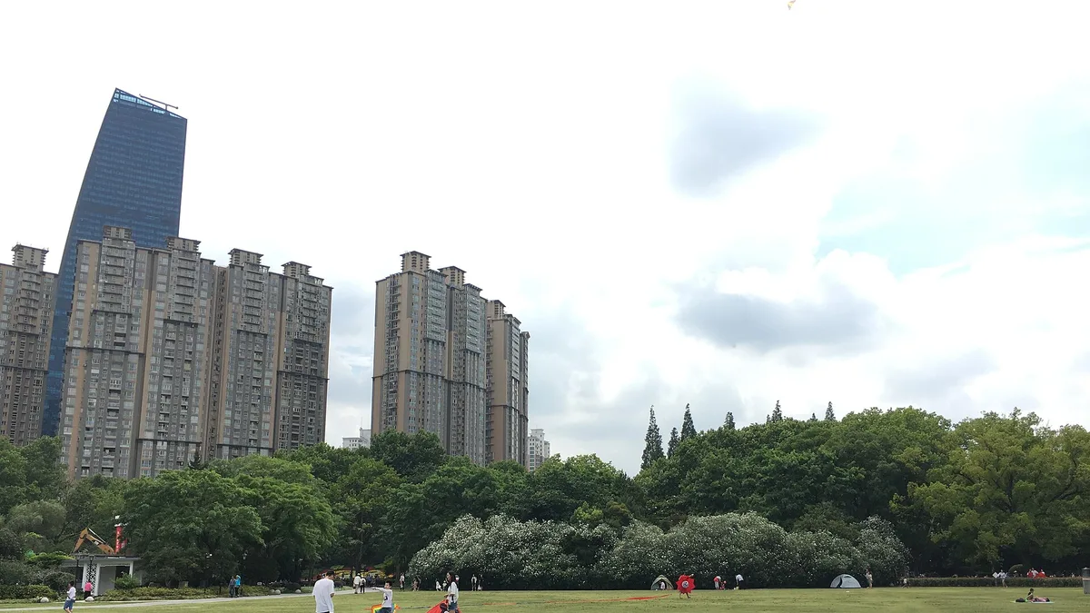 Zhongshan Park in China