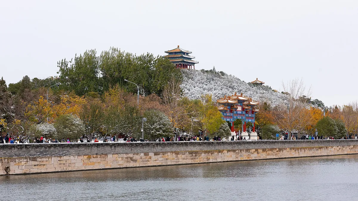 Jingshan Park in China