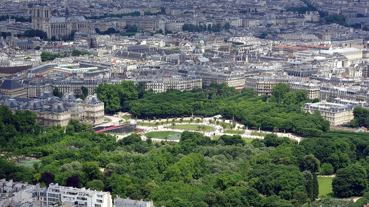 Jardin du Luxembourg in France