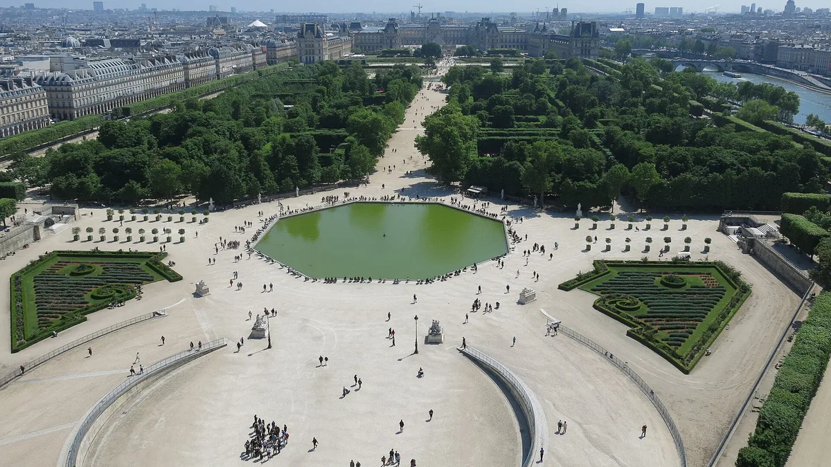 Tuileries Garden in France