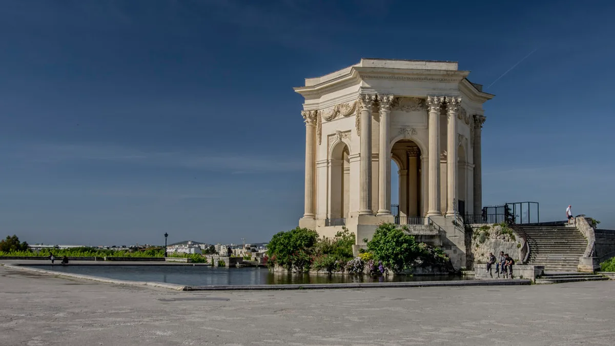 Promenade du Peyrou in France