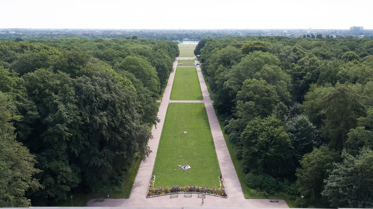 Hamburg Stadtpark in Germany