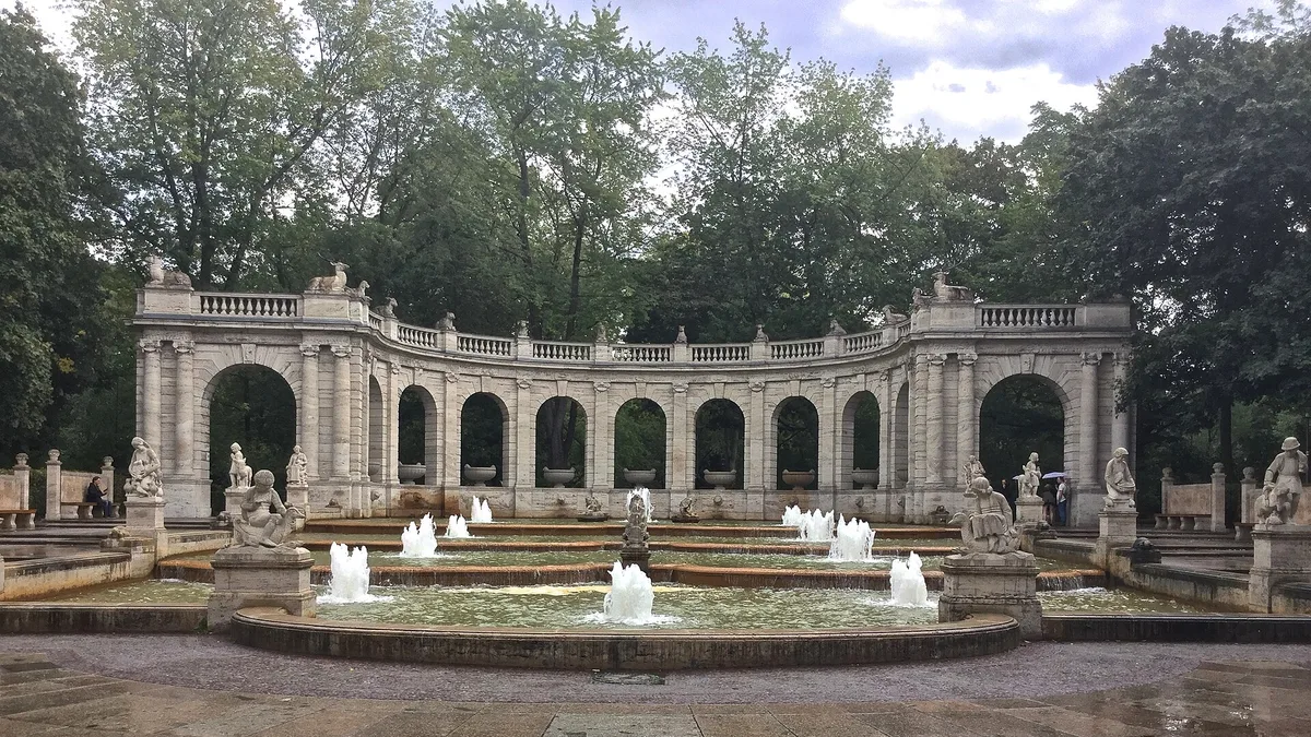 Volkspark Friedrichshain in Germany