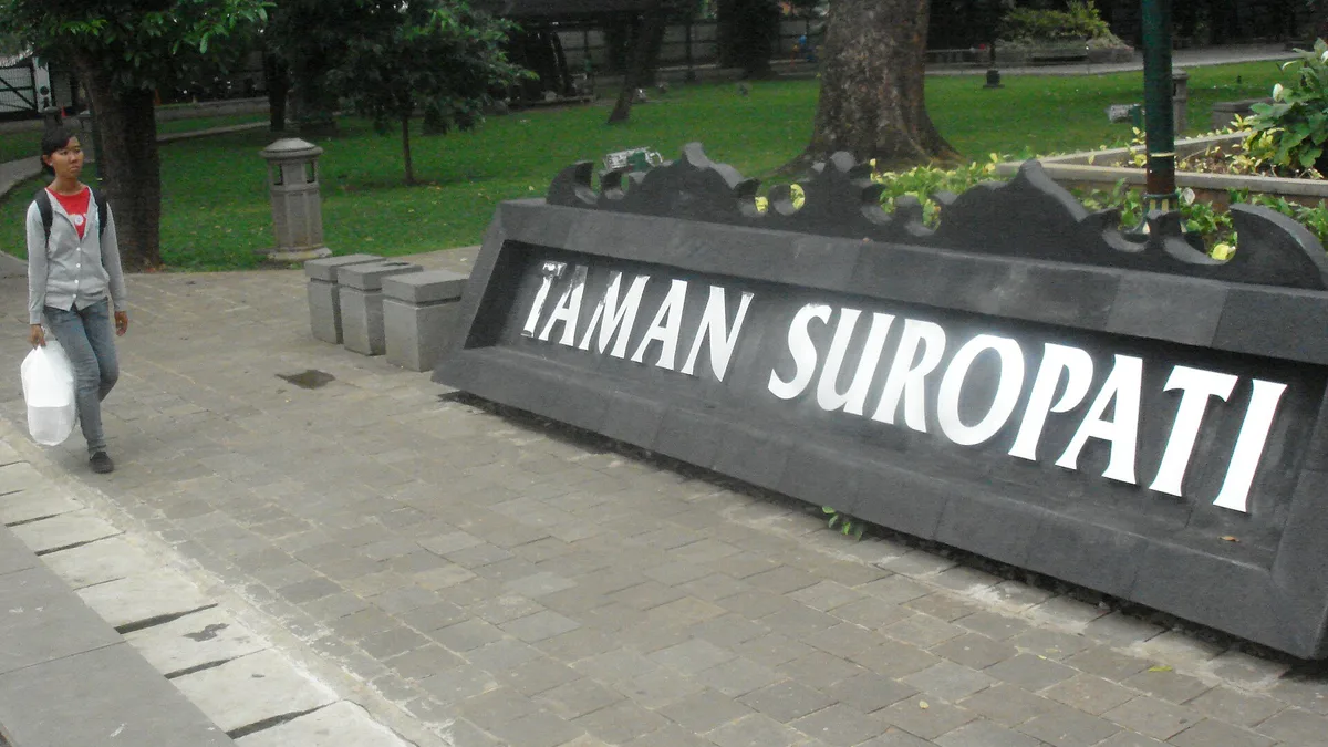 Taman Suropati in Indonesia