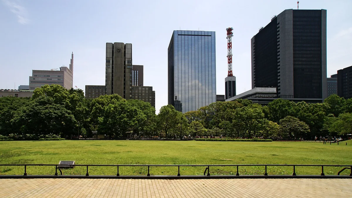 Hibiya Park in Japan