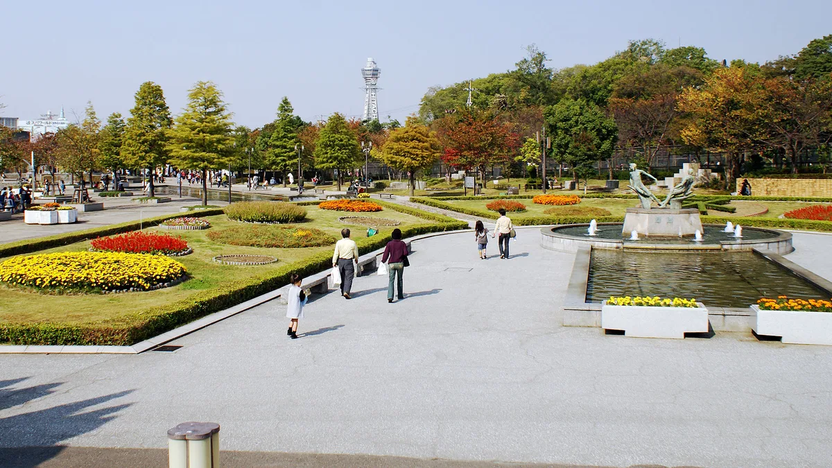 Tennoji Park in Japan