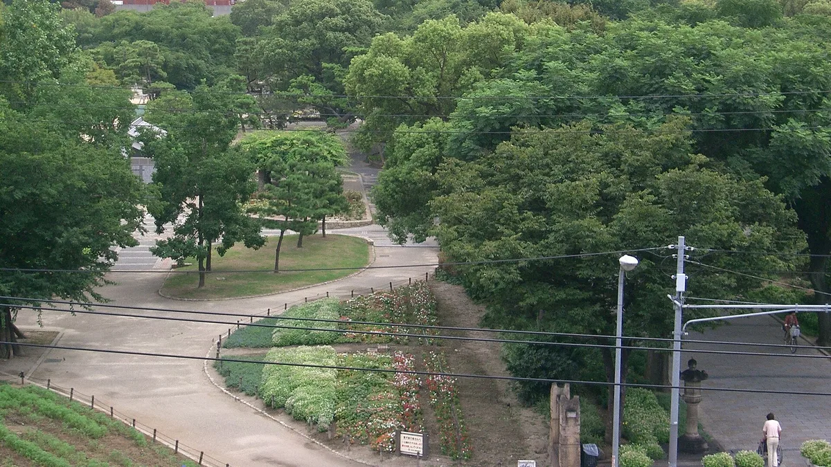 Sumiyoshi Park in Japan