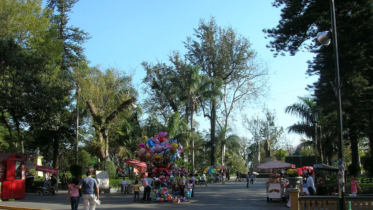 Parque Juárez in Mexico