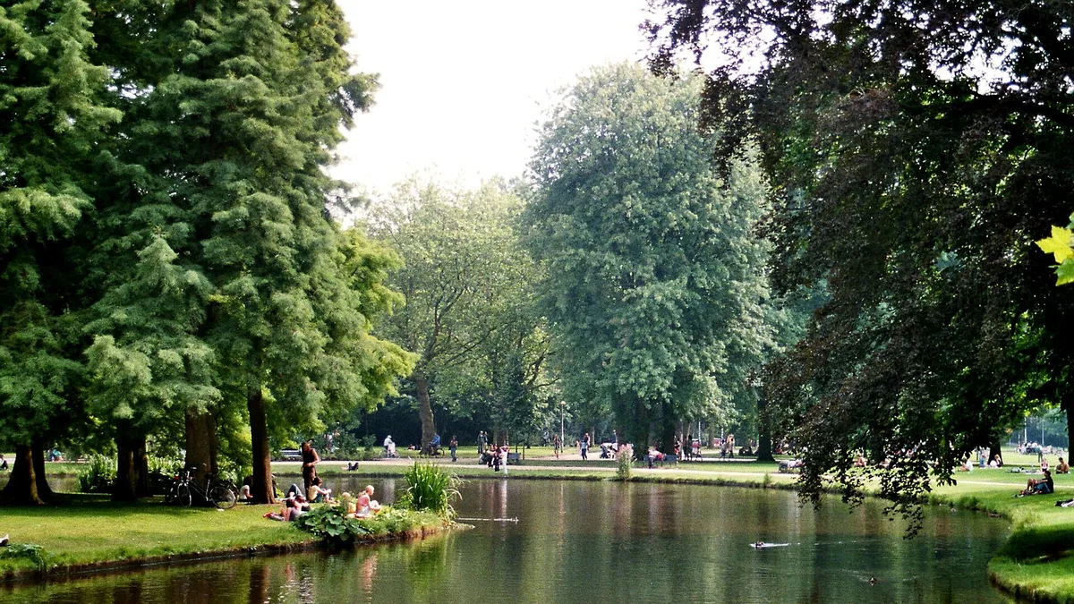 Vondelpark in Netherlands
