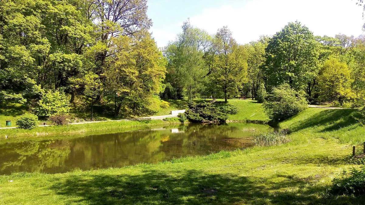 Silesian Park in Poland
