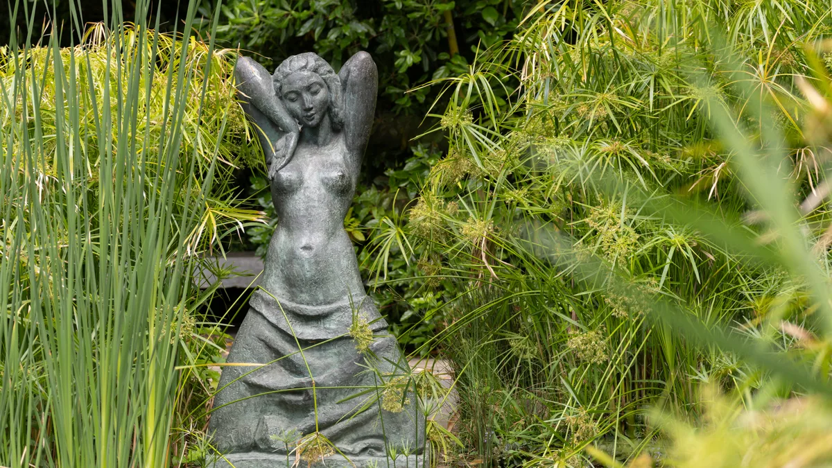 Jardim da Fundação Calouste Gulbenkian in Portugal