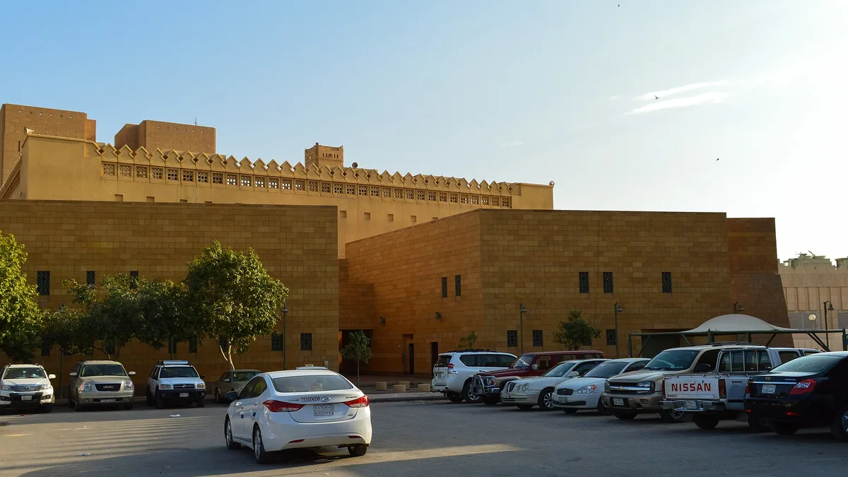 King Abdulaziz Historical Center Park in Saudi Arabia