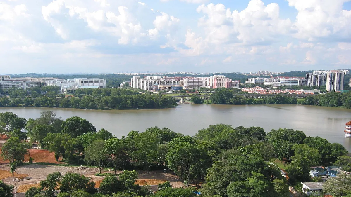 Jurong Lake Gardens in Singapore
