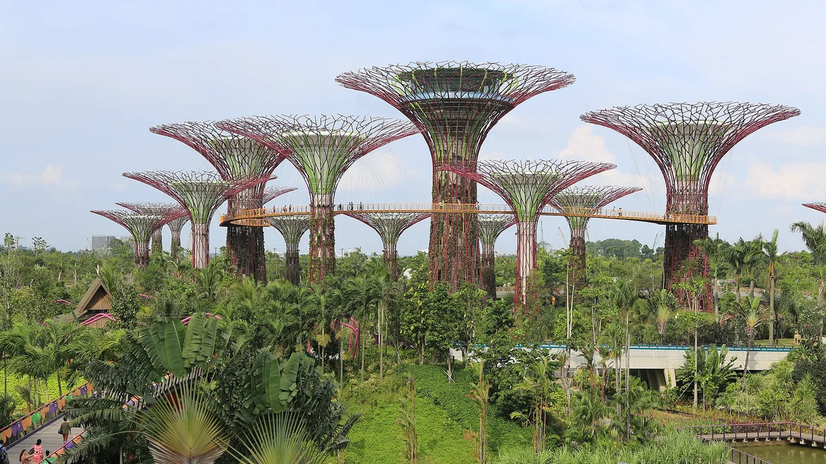 Gardens by the Bay in Singapore