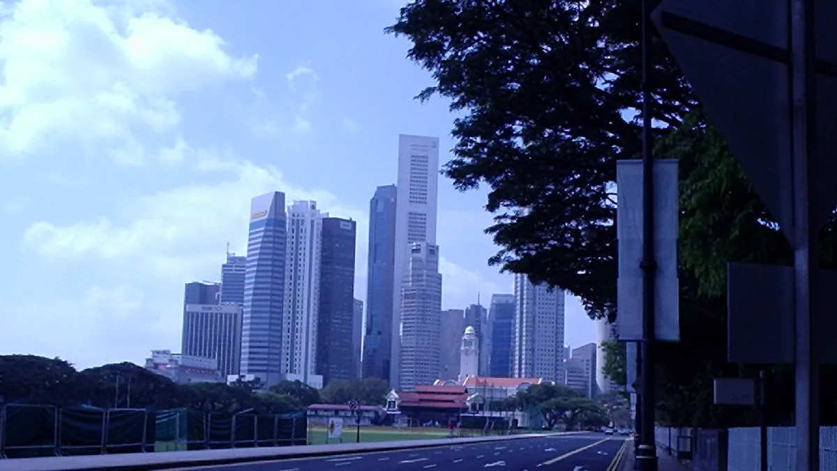 Esplanade Park in Singapore