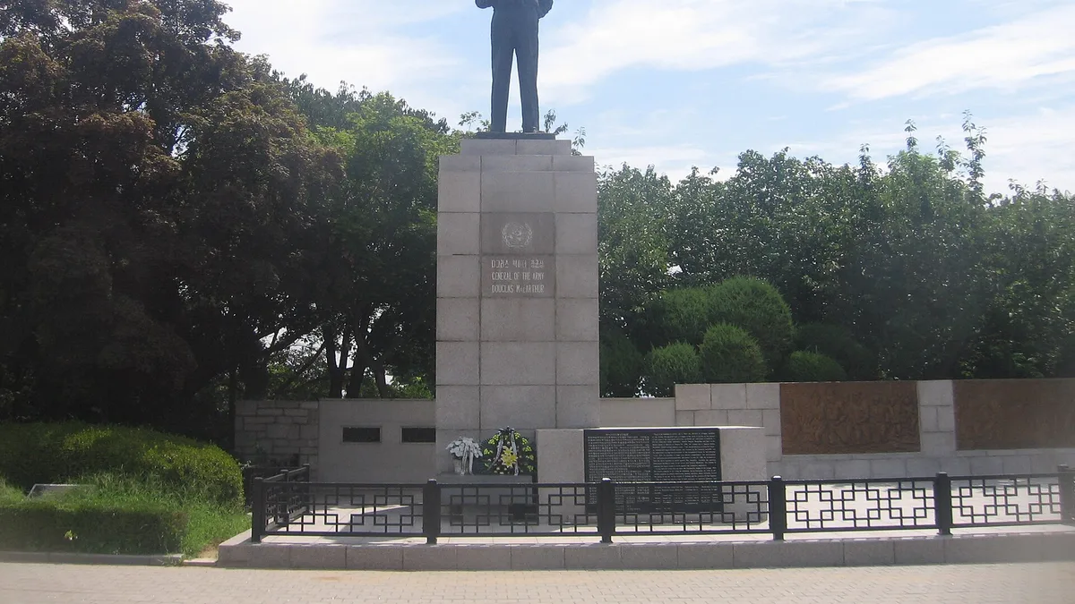 Jayu Park in South Korea