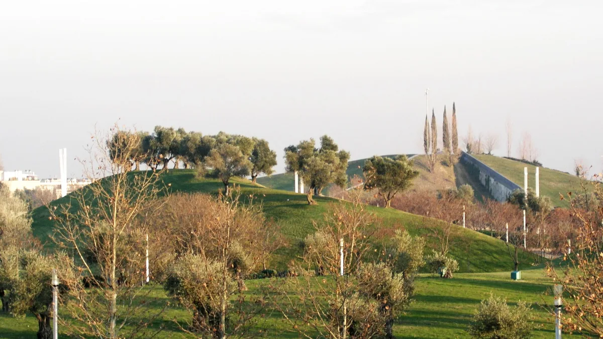 Parque Juan Carlos I in Spain