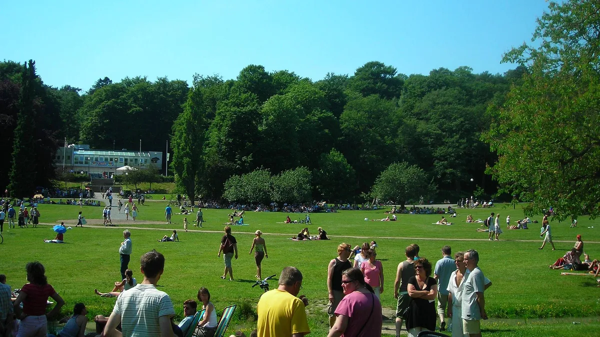 Slottsskogen in Sweden