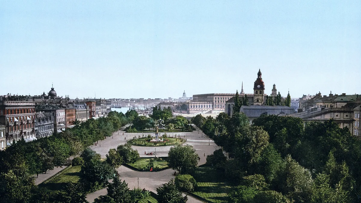 Kungsträdgården in Sweden