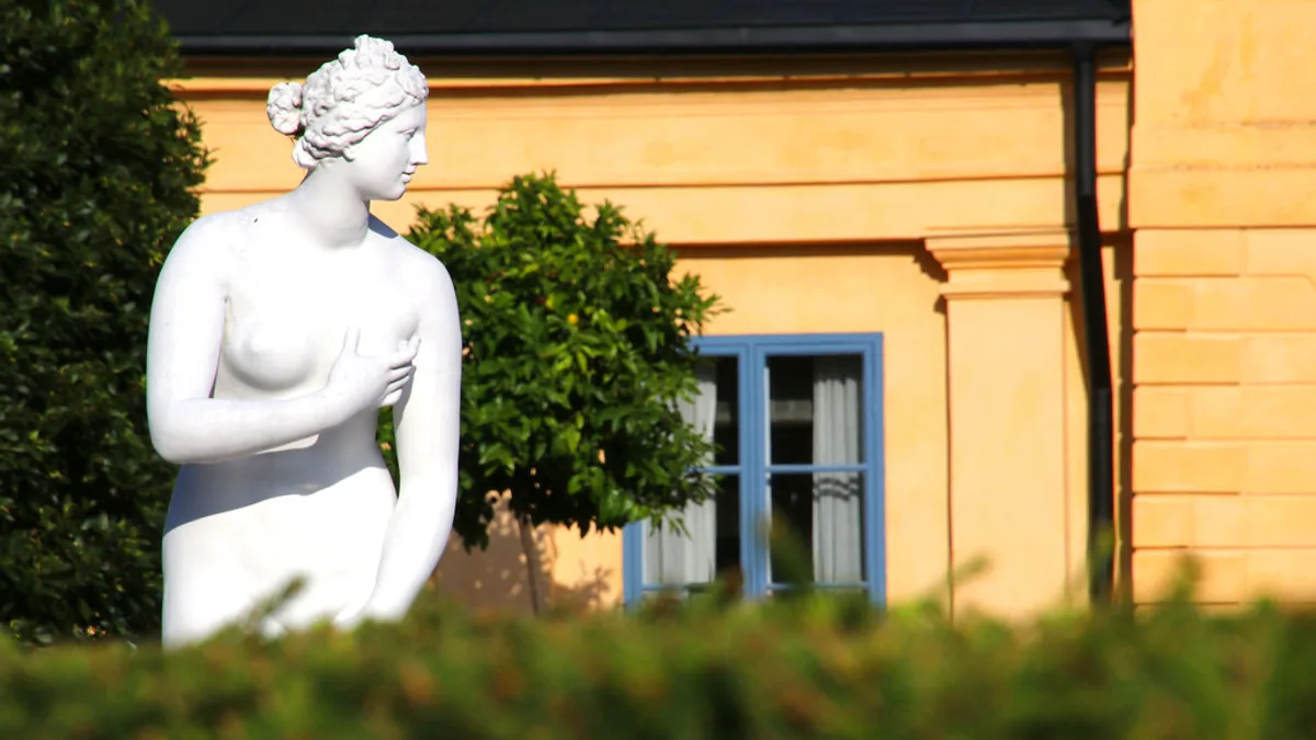 Linnéträdgården in Sweden