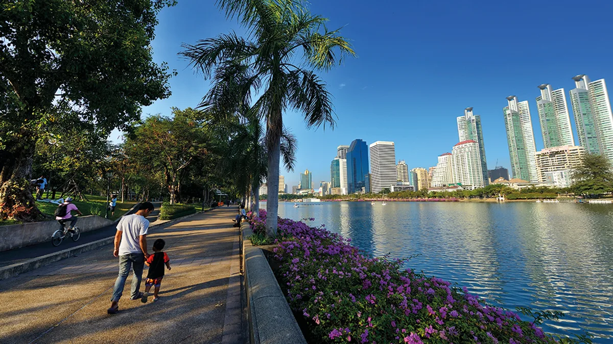 Benjakitti Park in Thailand