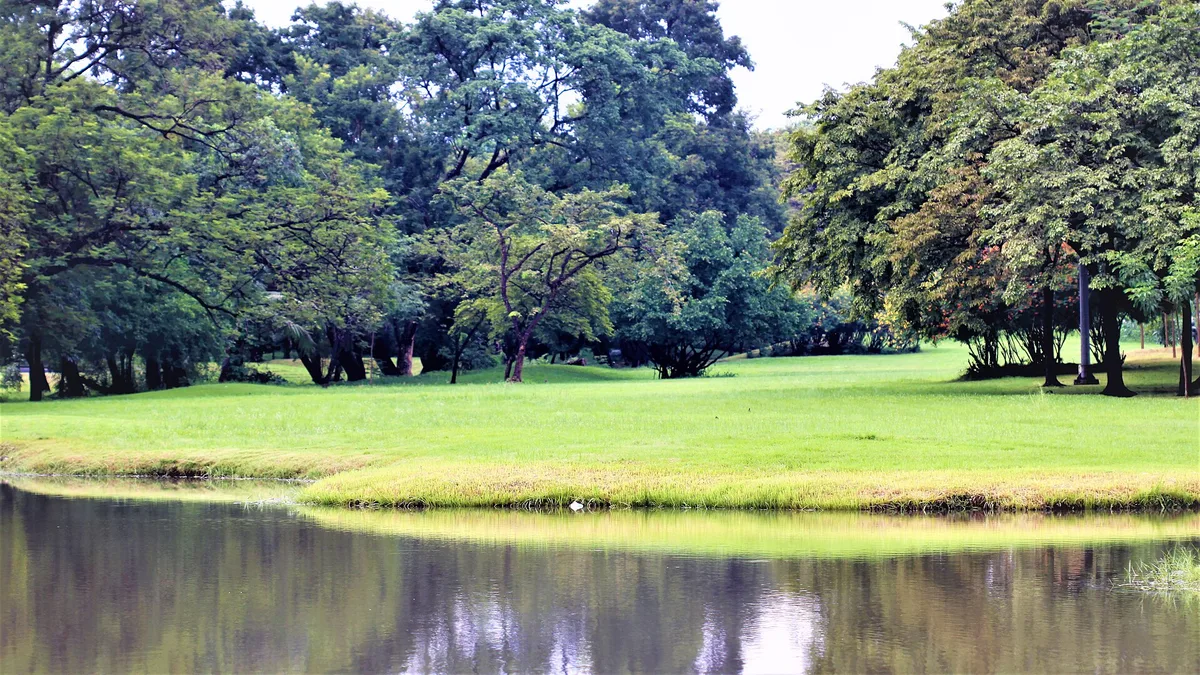 Wachirabenchathat Park in Thailand