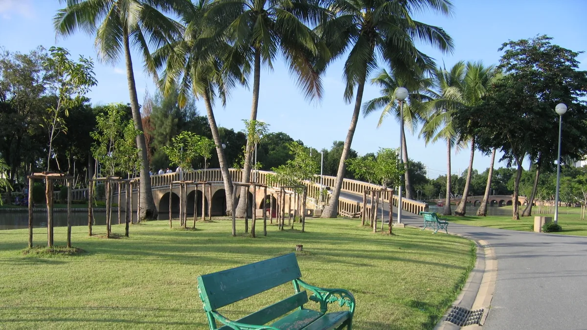 Chatuchak Park in Thailand