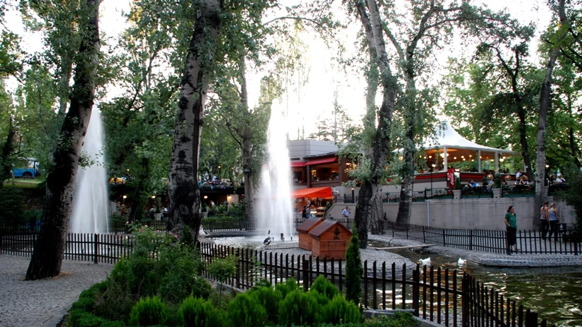 Kuğulu Park in Turkey