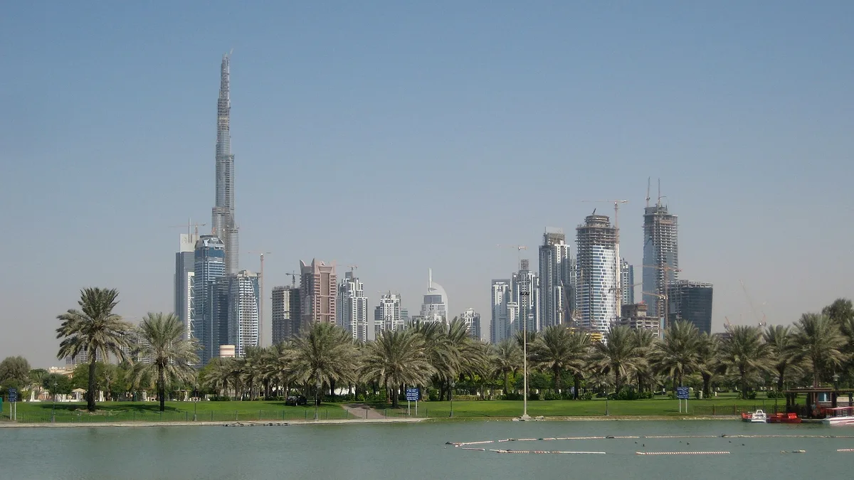 Safa Park in United Arab Emirates