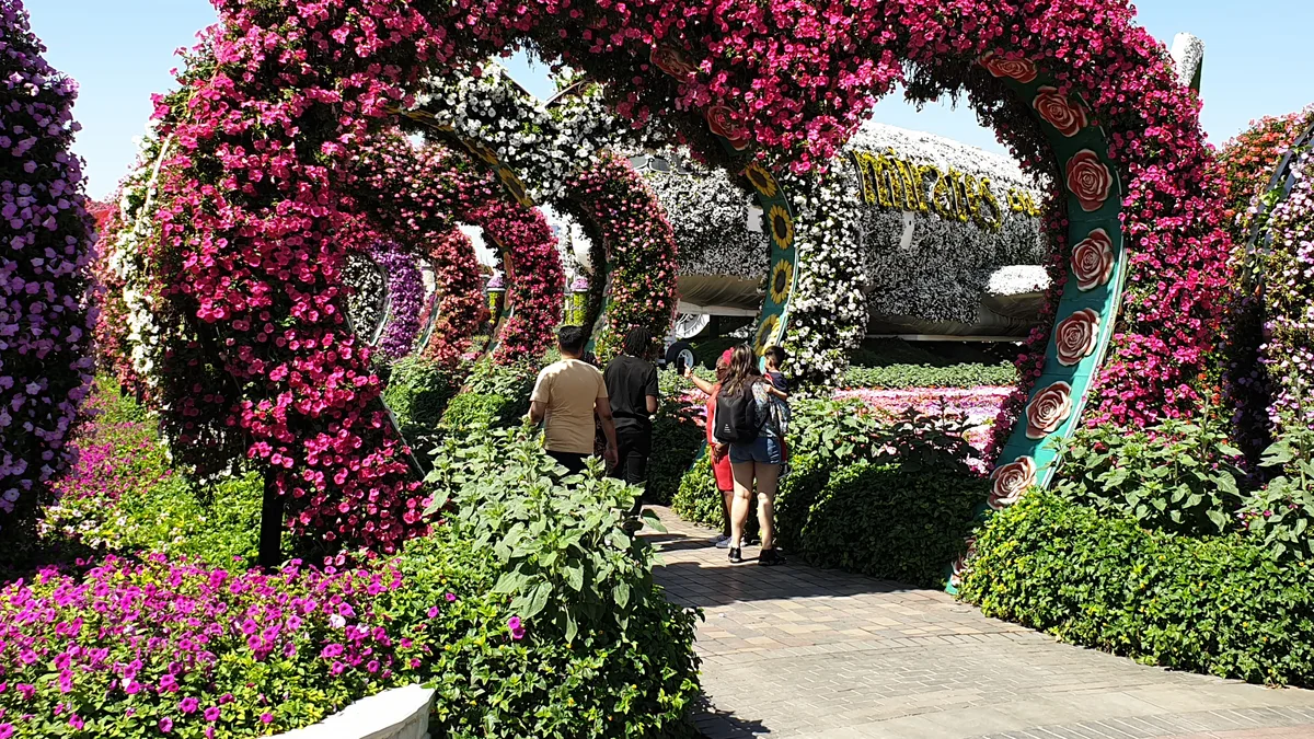 Dubai Miracle Garden in United Arab Emirates