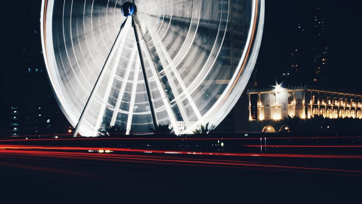 Al Qasba Park in United Arab Emirates