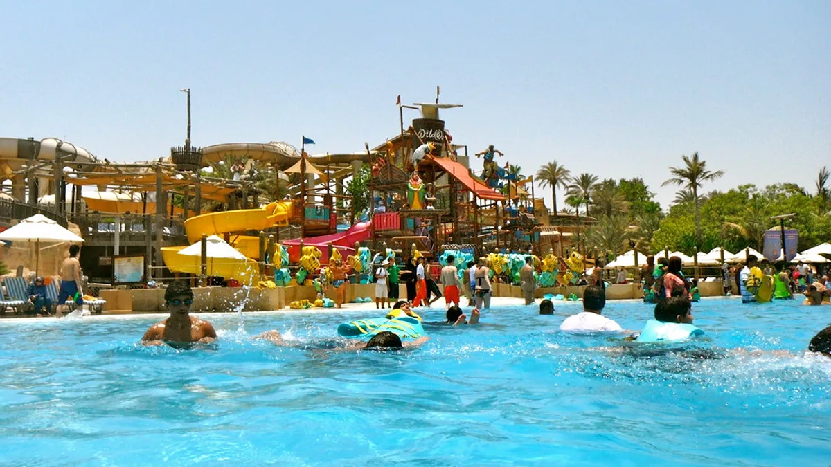 Jumeirah Beach Park in United Arab Emirates