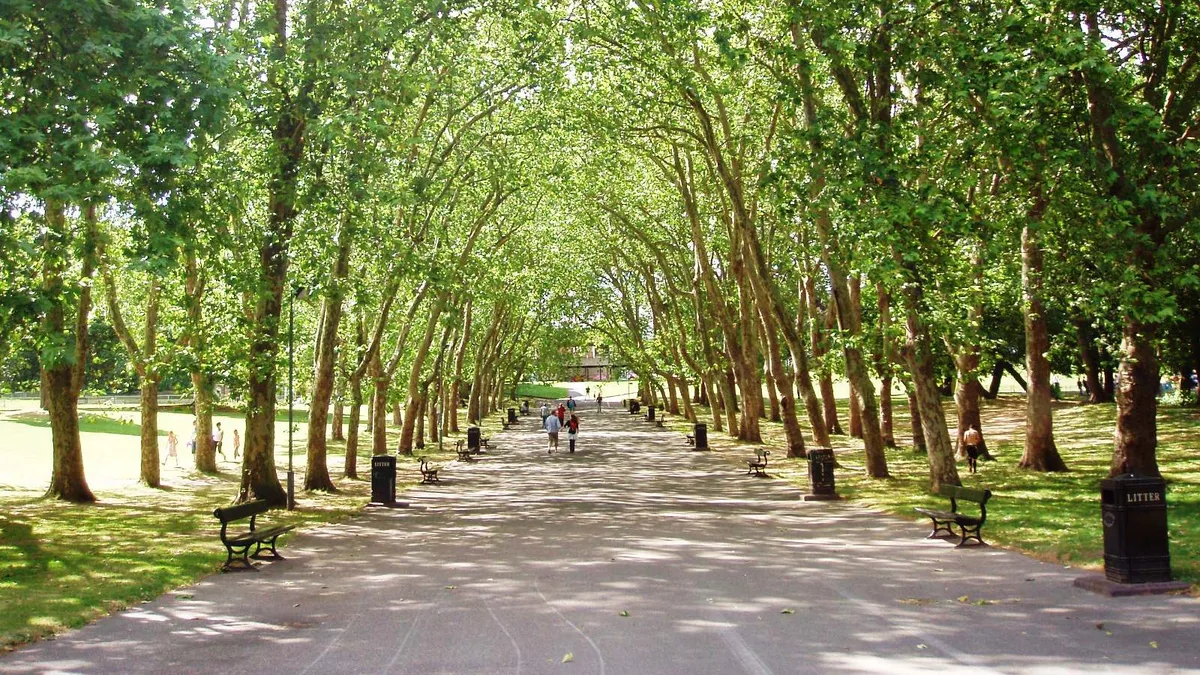 Crystal Palace Park in United Kingdom