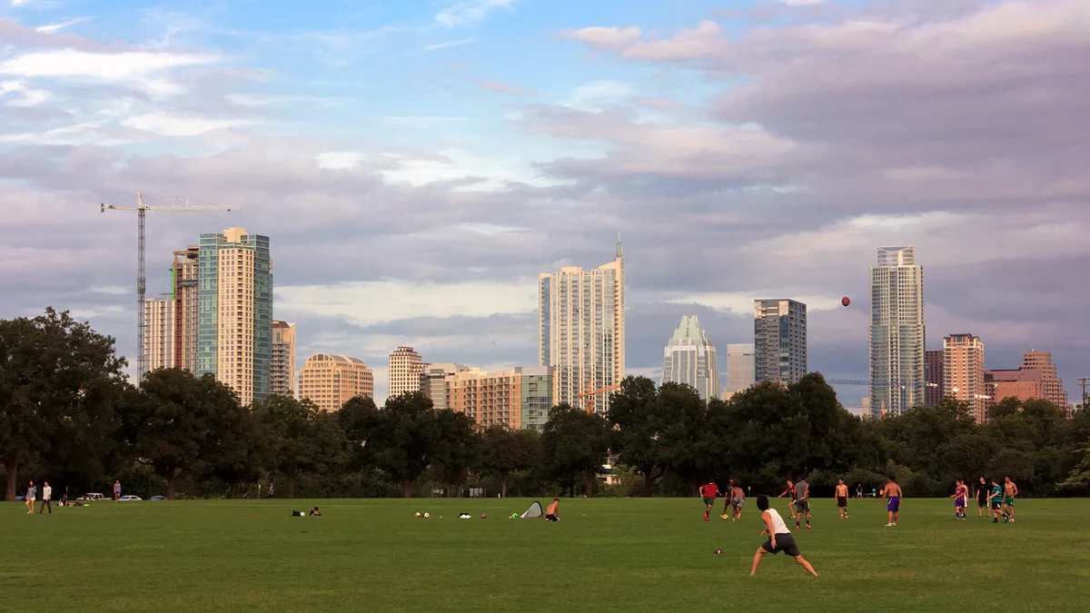 Zilker Metropolitan Park in United States