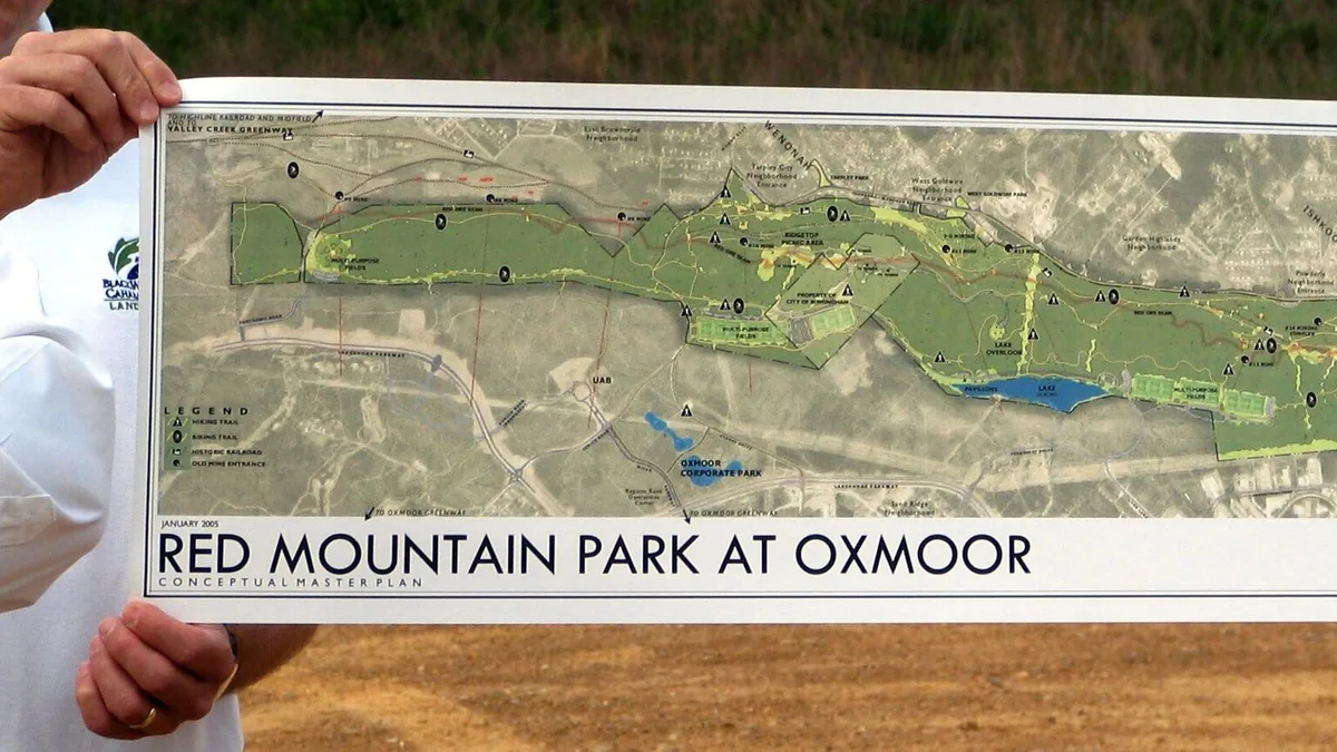 Red Mountain Park in United States