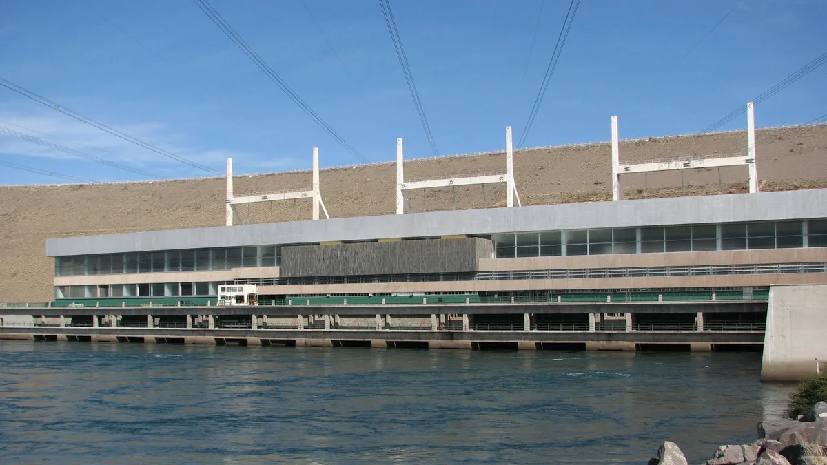 El Chocón Dam in Argentina