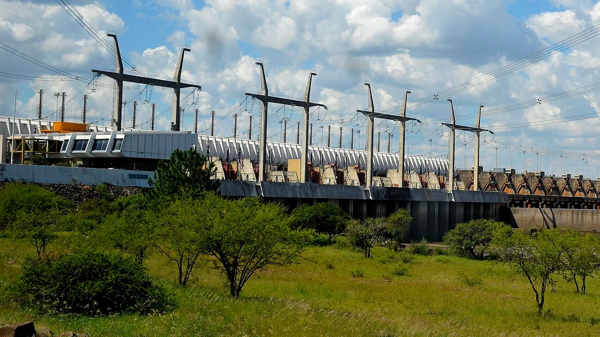 Salto Grande Dam in Argentina