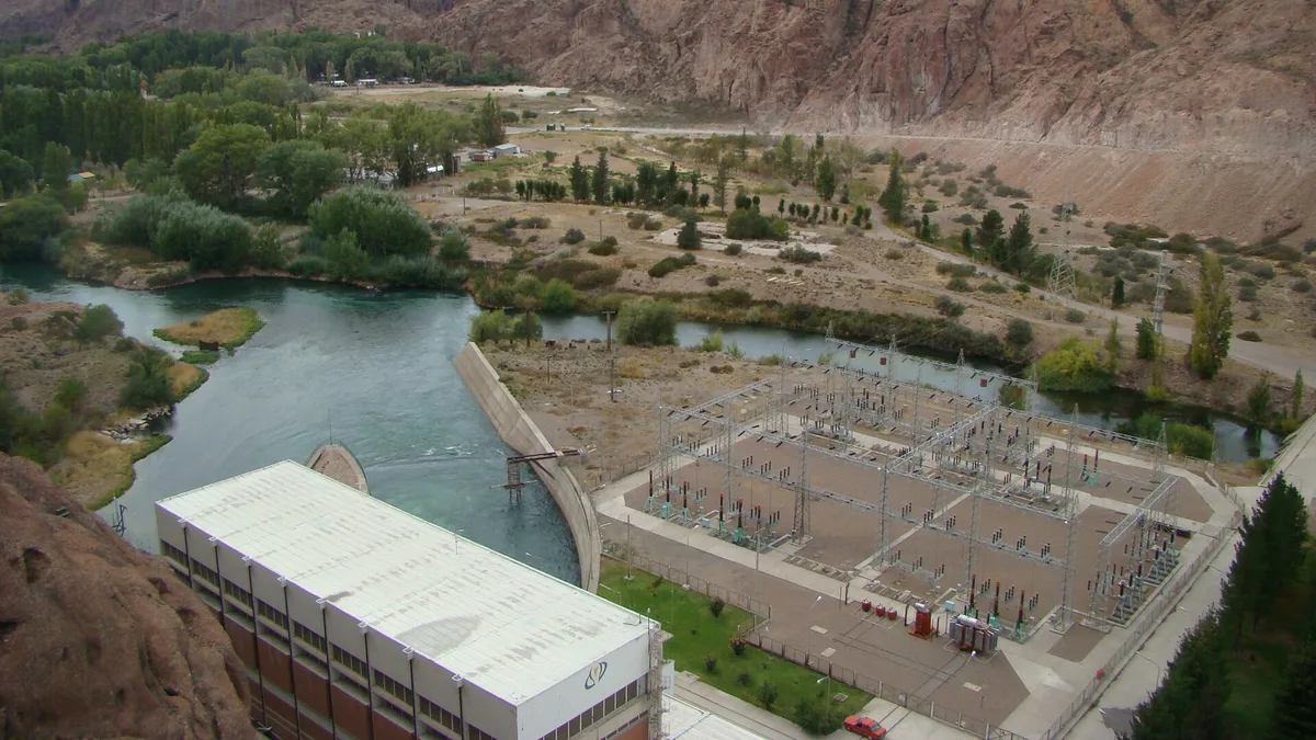 Florentino Ameghino Dam in Argentina