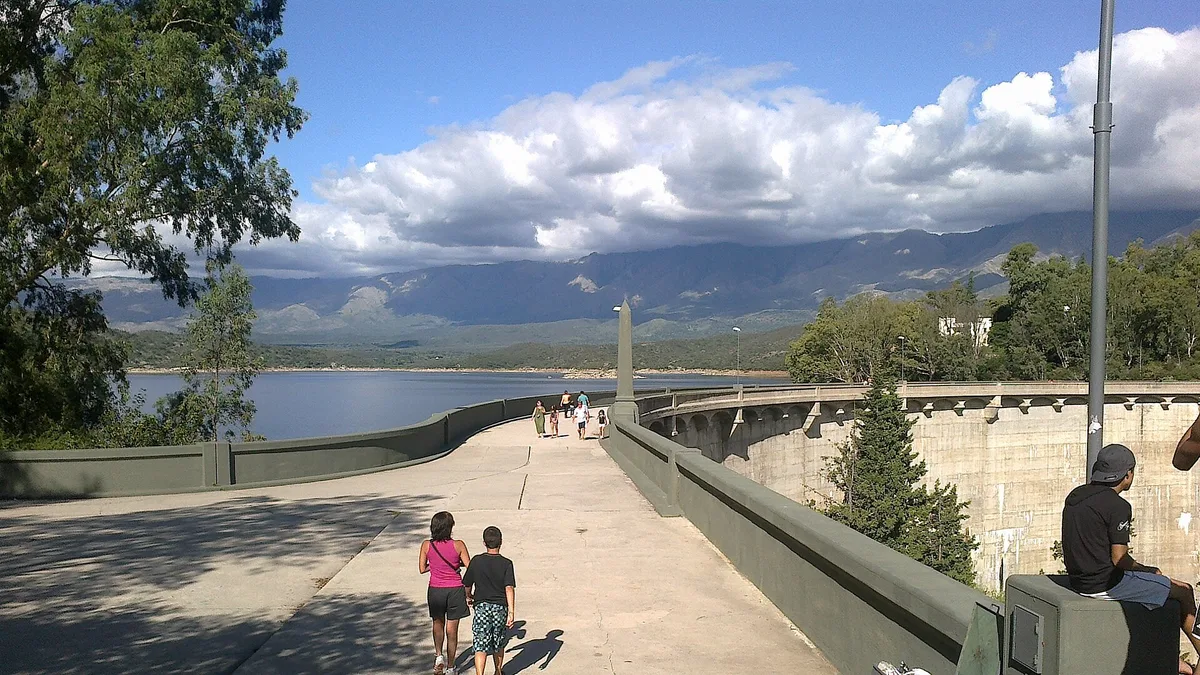 La Viña Dam in Argentina