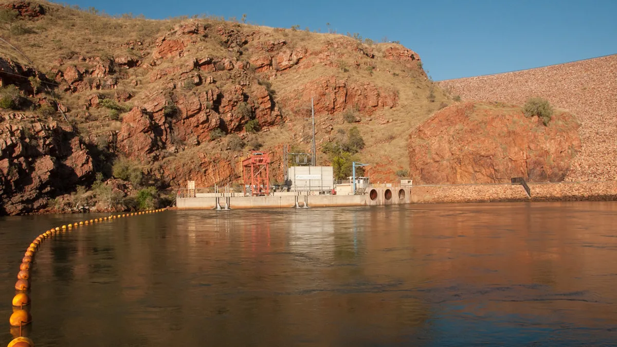 Ord River Dam in Australia
