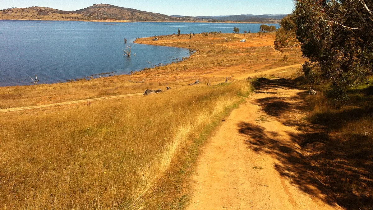 Eucumbene Dam in Australia