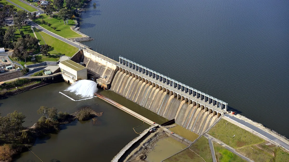 Hume Dam in Australia