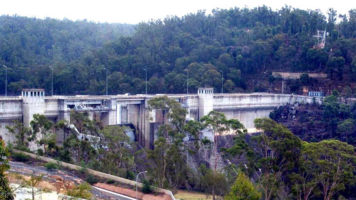 Warragamba Dam in Australia