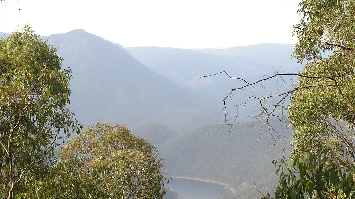 Talbingo Dam in Australia